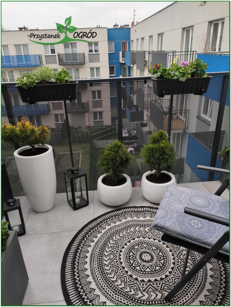 Zielony balkon